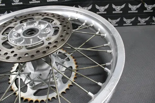 2000 SUZUKI 00-07 DRZ400 DRZ400E OEM 18" X 2.15" REAR BACK WHEEL RIM HUB ROTOR