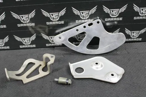 2002 HONDA 96-04 XR400R REAR BACK BRAKE MASTER CYLINDER, ROTOR & CALIPER GUARD