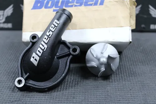 2012 09-16 HONDA CRF450R BOYESEN SUPERCOOLER HYFLOW WATER PUMP HOUSING IMPELLER