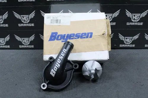 2012 09-16 HONDA CRF450R BOYESEN SUPERCOOLER HYFLOW WATER PUMP HOUSING IMPELLER