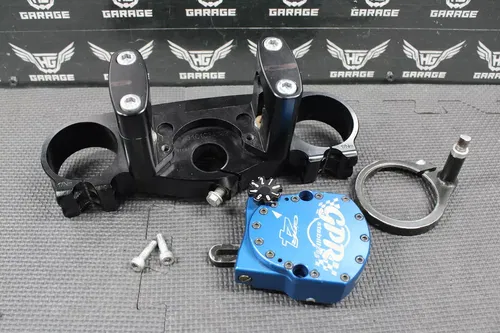 2019 2020 HUSQVARNA FC 450 TRIPLE CLAMP GPR V4 STEERING STABILIZER BAR MOUNT SET