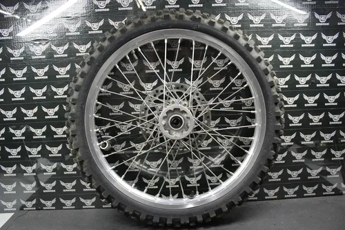 2002 02-07 HONDA CR125R OEM TAKASAGO FRONT WHEEL RIM HUB TIRE 44650-KZ4-820
