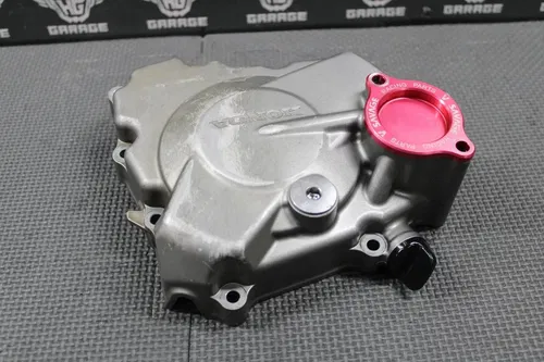 2013 10-17 HONDA CRF250R OEM LEFT STATOR GENERATOR MAGNETO COVER 11340-KRN-B10