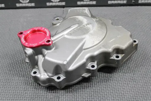 2013 10-17 HONDA CRF250R OEM LEFT STATOR GENERATOR MAGNETO COVER 11340-KRN-B10