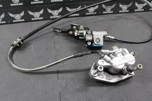 2013 KAWASAKI 13-14 KX250F KX450F OEM FRONT BRAKE CALIPER MASTER CYLINDER ASV