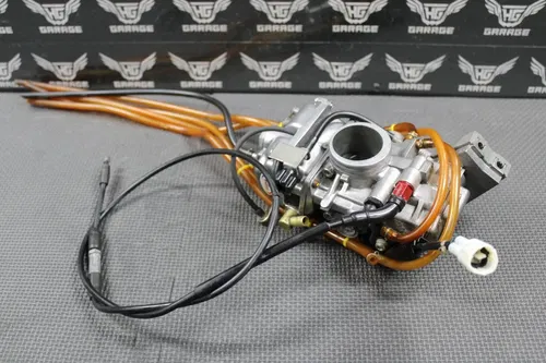 2007 2008 KAWASAKI KX250F OEM KEIHIN FCR 37 CARB CARBURETOR BOYESEN 15004-0010