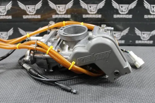 2007 2008 KAWASAKI KX250F OEM KEIHIN FCR 37 CARB CARBURETOR BOYESEN 15004-0010