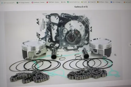 KAWASAKI BRUTE FORCE 750 TERYX VERTEX HIGH COMPRESSION TOP END KIT VTKTC23909B