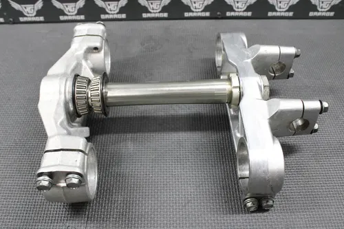 2000 SUZUKI 00-04 DRZ400 DRZ400E OEM FRONT FORKS TRIPLE TREE STEM BAR CLAMP NICE