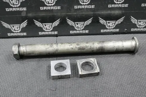 2002 HONDA CR250R OEM REAR AXLE BACK WHEEL RIM PIVOT BOLT BLOCKS 42301-KZ4-J40