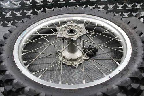 2009 2010 YAMAHA YZ250F OEM 19 X 1.85 REAR BACK WHEEL RIM HUB TIRE 17D-25311-00