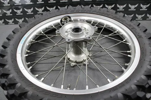 2009 2010 YAMAHA YZ250F OEM 19 X 1.85 REAR BACK WHEEL RIM HUB TIRE 17D-25311-00