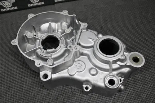 2008 KAWASAKI 08-22 KX85 LEFT ENGINE MOTOR CRANKCASE CRANK CASE HALF 14001-0737