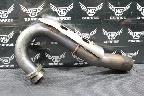 2006 HONDA 06-09 CRF250R YOSHIMURA DUAL EXHAUST PIPE CHAMBER HEADER MUFFLERS