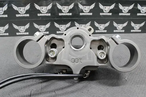 00-03 HONDA CR125R CR250R RTT REMOTE STEERING STABILIZER TRIPLE CLAMP BAR MOUNT