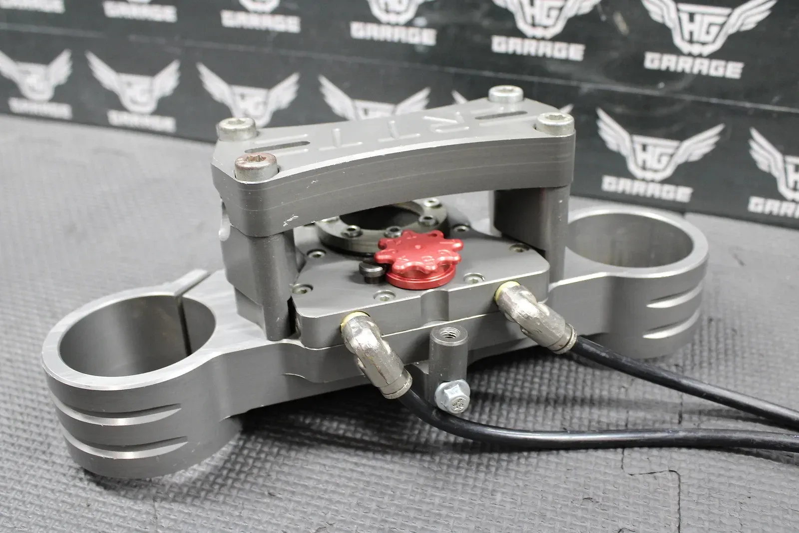 00-03 HONDA CR125R CR250R RTT REMOTE STEERING STABILIZER TRIPLE CLAMP BAR MOUNT