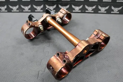 2007 KAWASAKI 06-12 KX250F PRO CIRCUIT TRIPLE CLAMPS UPPER LOWER TRIPLE TREE 22