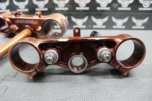 2007 KAWASAKI 06-12 KX250F PRO CIRCUIT TRIPLE CLAMPS UPPER LOWER TRIPLE TREE 22