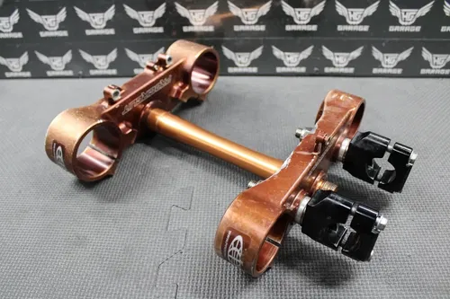 2007 KAWASAKI 06-12 KX250F PRO CIRCUIT TRIPLE CLAMPS UPPER LOWER TRIPLE TREE 22