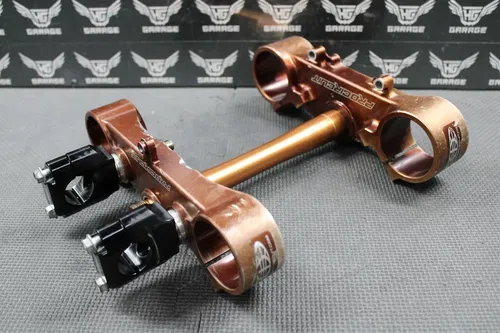2007 KAWASAKI 06-12 KX250F PRO CIRCUIT TRIPLE CLAMPS UPPER LOWER TRIPLE TREE 22