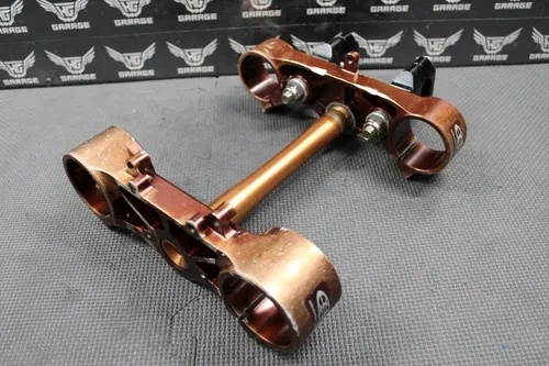 2007 KAWASAKI 06-12 KX250F PRO CIRCUIT TRIPLE CLAMPS UPPER LOWER TRIPLE TREE 22