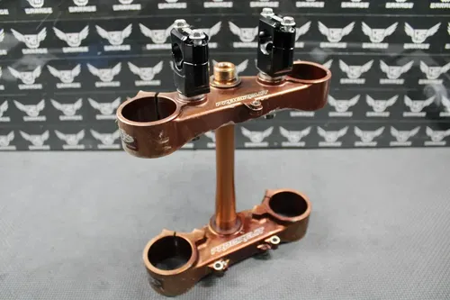 2007 KAWASAKI 06-12 KX250F PRO CIRCUIT TRIPLE CLAMPS UPPER LOWER TRIPLE TREE 22