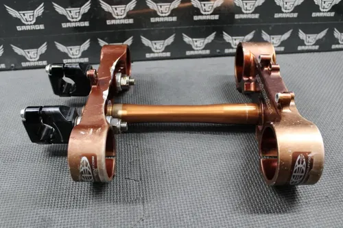 2007 KAWASAKI 06-12 KX250F PRO CIRCUIT TRIPLE CLAMPS UPPER LOWER TRIPLE TREE 22
