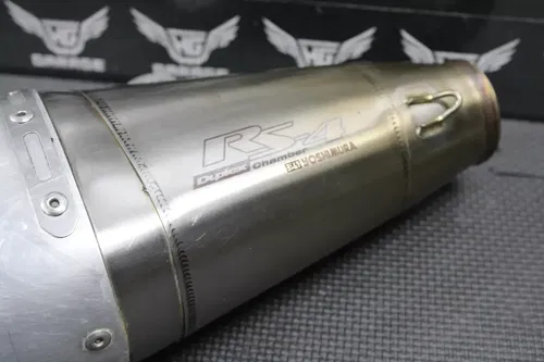 19-22 KTM HUSKY GASGAS 450 YOSHIMURA RS4 STAINLESS SLIP EXHAUST MUFFLER SILENCER