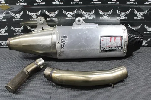 19-22 KTM HUSKY GASGAS 450 YOSHIMURA RS4 STAINLESS SLIP EXHAUST MUFFLER SILENCER
