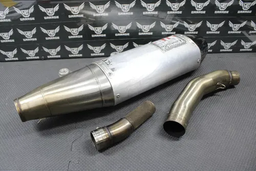 19-22 KTM HUSKY GASGAS 450 YOSHIMURA RS4 STAINLESS SLIP EXHAUST MUFFLER SILENCER