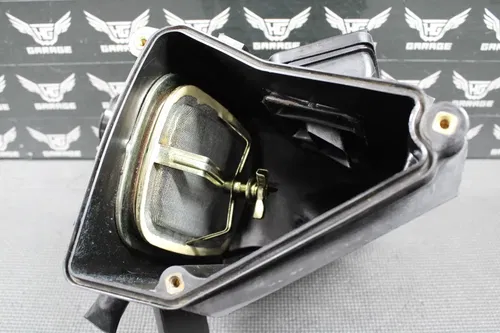 2002 HONDA XR200R 88-02 OEM AIRBOX AIR CLEANER FILTER BOX INTAKE BOOT CAP NICE!