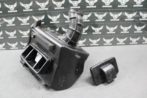 2002 HONDA XR200R 88-02 OEM AIRBOX AIR CLEANER FILTER BOX INTAKE BOOT CAP NICE!