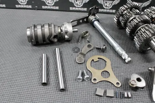 HONDA 07-22 CRF150R CRF150RB OEM TRANSMISSION SHIFT FORKS GEARS GEARBOX MINT!