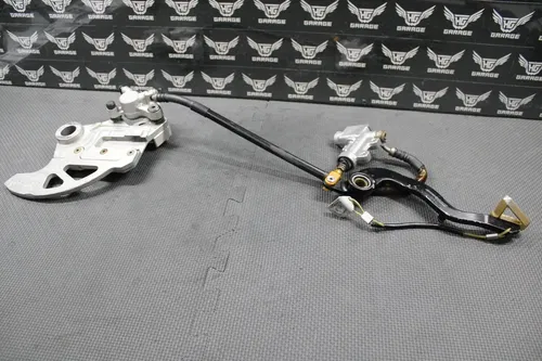 2013 SUZUKI 13-17 RMZ250 OEM REAR BACK BRAKE CALIPER MASTER CYLINDER MSR BILLET