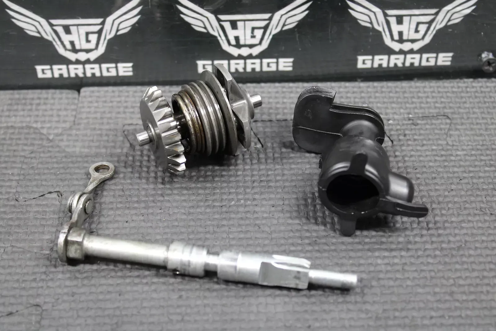 2001 KAWASAKI KX85 OEM EXHAUST POWER VALVE LINKAGE GOVERNOR