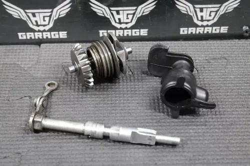 2001 KAWASAKI KX85 OEM EXHAUST POWER VALVE LINKAGE GOVERNOR 13320-0581