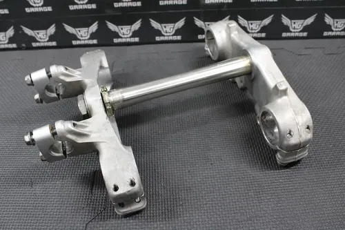 1996 96-04 HONDA XR400R OEM FRONT FORKS LOWER UPPER TRIPLE TREE STEM BAR CLAMP