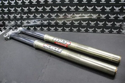 2001 HONDA CR250R OEM RIGHT LEFT FRONT SUSPENSION FORKS SHOCKS 51400-KZ3-J31ZA