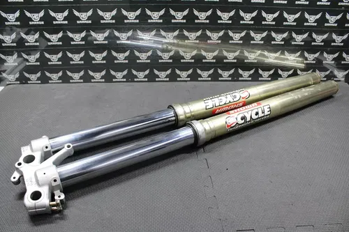 2001 HONDA CR250R OEM RIGHT LEFT FRONT SUSPENSION FORKS SHOCKS 51400-KZ3-J31ZA