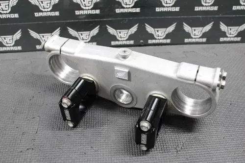 2001 HONDA CR125R CR250R OEM FORKS UPPER TRIPLE TREE PRO TAPER FAT BAR CLAMP
