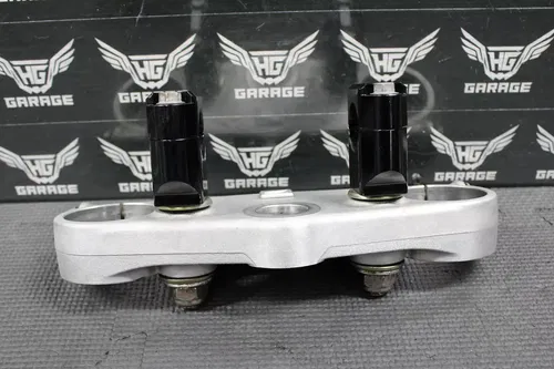2001 HONDA CR125R CR250R OEM FORKS UPPER TRIPLE TREE PRO TAPER FAT BAR CLAMP