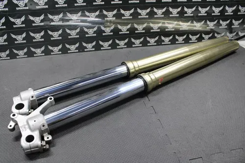 2001 HONDA CR250R OEM SHOWA RIGHT LEFT FRONT SUSPENSION FORKS SHOCKS DAMPERS