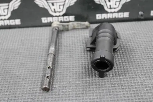 1991 88-91 KAWASAKI KX125 OEM EXHAUST POWER VALVE LINKAGE GOVERNOR ROD & BOOT