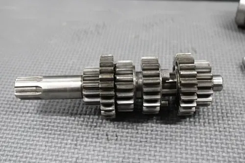 1985 KAWASAKI KX80 OEM ENGINE TRANSMISSION TRANNY TRANS SHIFT FORKS SHAFTS GEARS