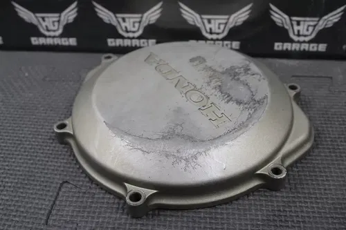 2002 02-08 HONDA CRF450R OEM ENGINE RIGHT SIDE OUTER CLUTCH COVER 11351-MEB-670