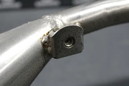 1998 1999 HONDA CR125R FMF GOLD SERIES FATTY EXHAUST PIPE CHAMBER HEADER 020018
