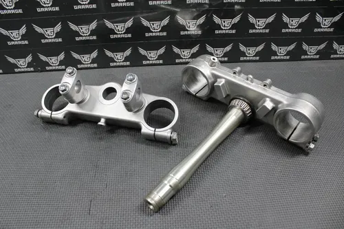 1999 HONDA CR250R OEM FRONT FORKS LOWER UPPER TRIPLE TREE STEM BAR CLAMP