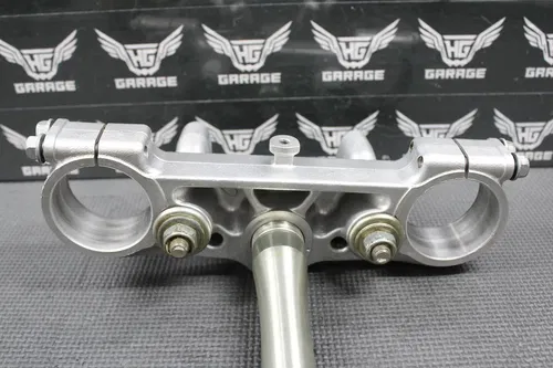 1999 HONDA CR250R OEM FRONT FORKS LOWER UPPER TRIPLE TREE STEM BAR CLAMP