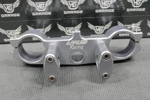 2002 KAWASAKI KX125 KX250 APPLIED RACING BILLET UPPER TRIPLE TREE FAT BAR CLAMP