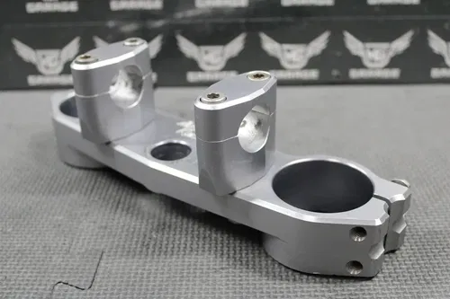 2002 KAWASAKI KX125 KX250 APPLIED RACING BILLET UPPER TRIPLE TREE FAT BAR CLAMP